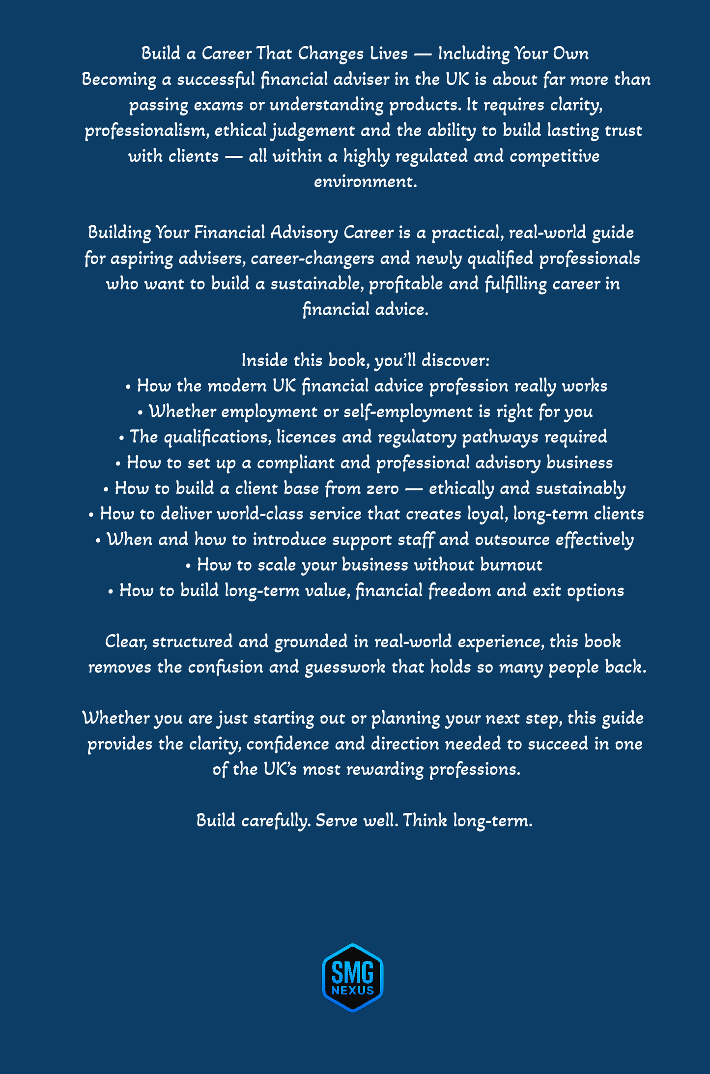 Building Your Financial Advisory Business — A Practical Start-up Guide