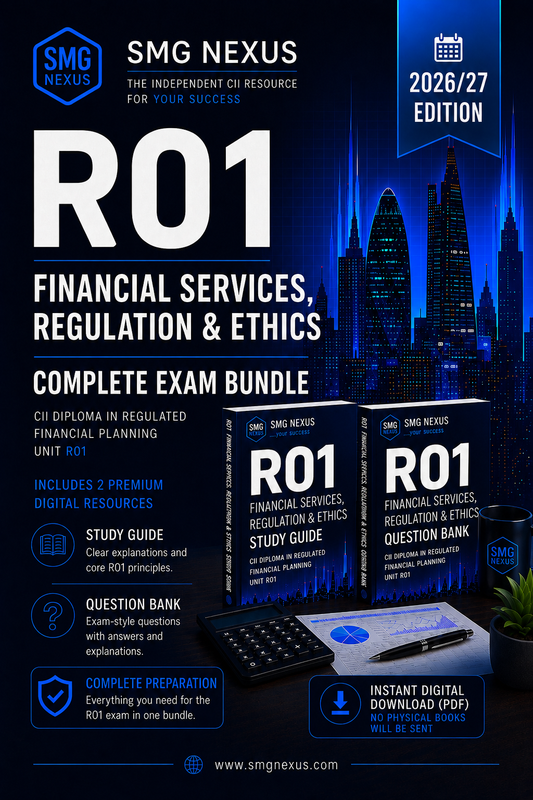 SMG Nexus R01 Financial Services Regulation & Ethics - Complete Exam Bundle (2026/27 Edition)