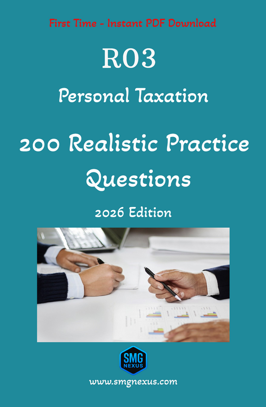 R03 - Personal Taxation 200 Realistic Practice Questions (2026 Edition)
