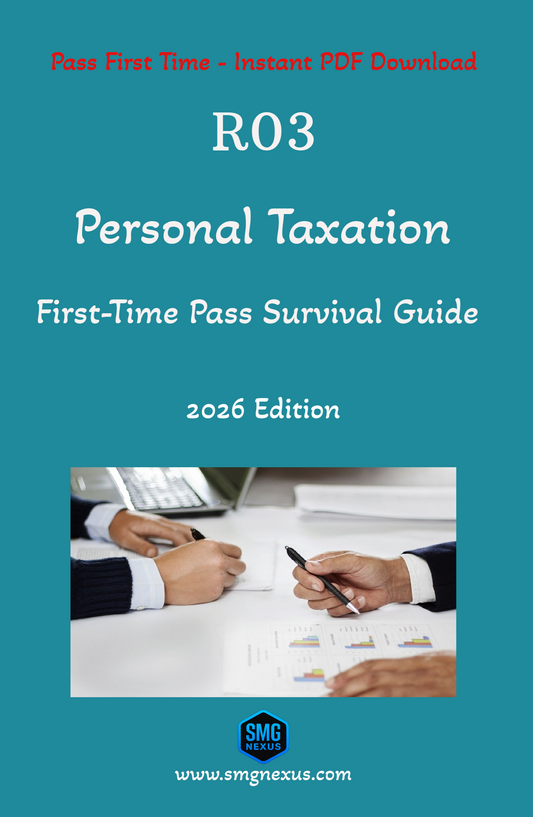 R03 Personal Taxation - First-Time Pass Survival Guide